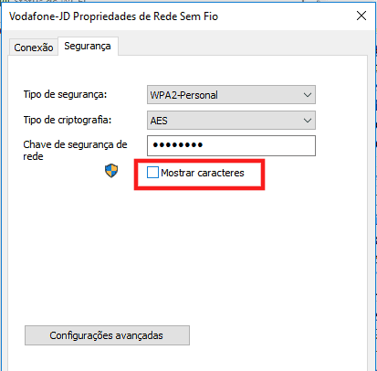 mostrar senha do wifi no windows