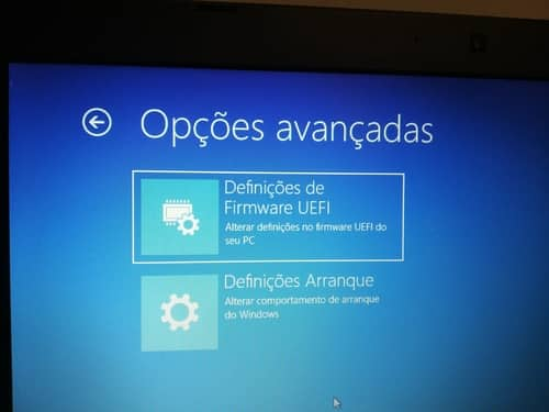 definições uefi