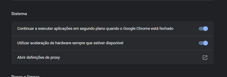 dar prioridade ao gpu no chrome