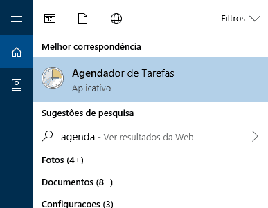 agendador de tarefas do windows