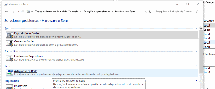 soluções de problemas hardware e sons