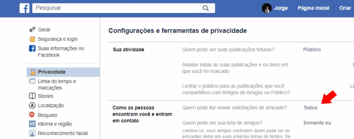 porque aparece sugestГЈo de amizade no facebook