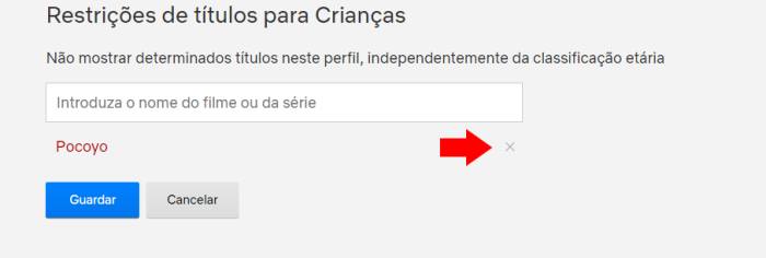 esconder desbloquear séries na netflix