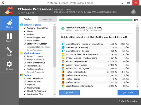 limpeza do disco alternativa ao ccleaner