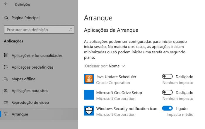 programas que arrancam com o windows