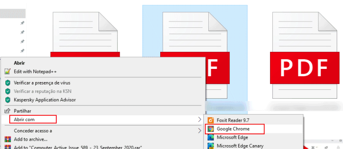 abrir arquivo pdf