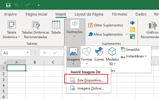 imprimir imagem em várias Folhas no Windows excel