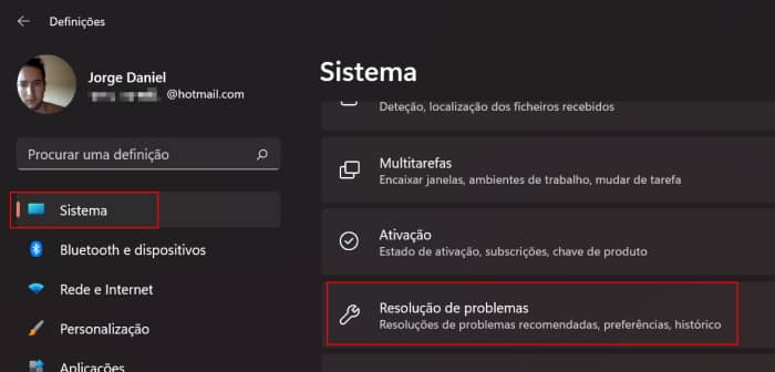 resolver problemas do windows update