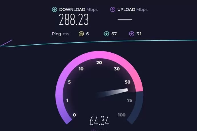 wifi 5 ghz teste de velocidade